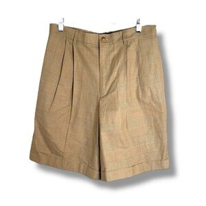 Vintage Ralph Lauren Polo Sport Plaid Shorts Size 14